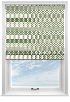 Scallop and Bud, Coriscon - Twist&Fit Roman Blind